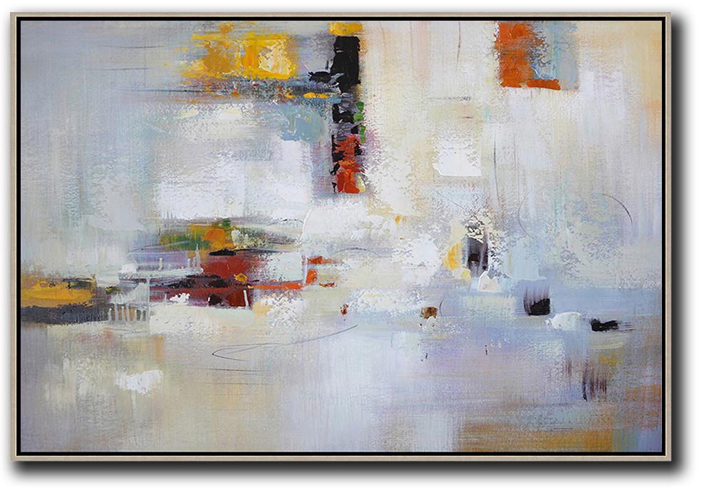 Oversized Horizontal Contemporary Art - Original Art For Sale Online Extra Large